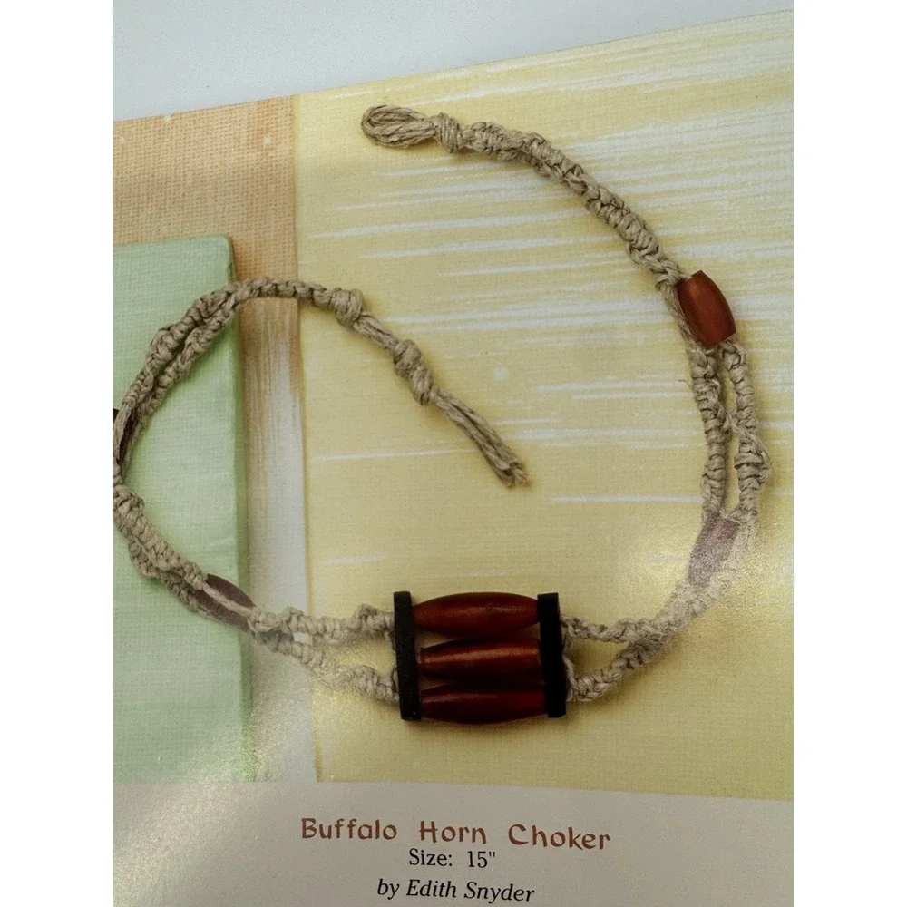 Hemp‎ Jewelry Making Book Macrame Beading Patterns DIY Craft Guide